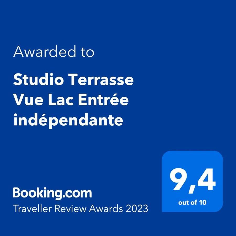 Studio Terrasse Vue Lac Entree Independante Font Ngoại thất bức ảnh